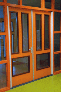 HPL-deuren in basisschool.