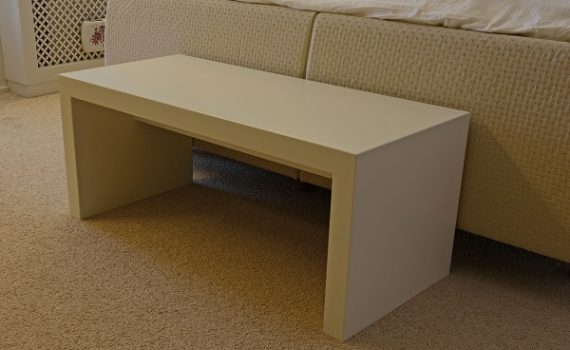 Bankje voor de slaapkamer