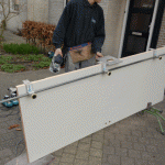 Met de scharniermal wordt de plaats van de scharnieren of paumelles bepaald.